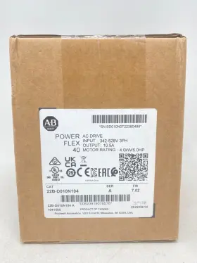 Ab22b-d010n104 22b-d010n104 22b-d0i0ni04 Ab New Sealed Powerflex 40 Ac Drive 4.0kw/5hp/7.02fw Usa Ny #2