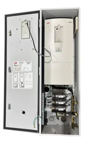 Ach401607032 Abb Ac Drive With Ip 22 Enclosure 380-480v 3ph 75hp 3 Buss 170m1369 #2