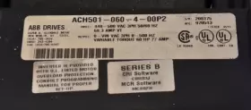 Ach501-060-4-00p2 Abb Ac Drive 440-500vac 60hp 69.3a 3ph 50/60hz Pre-owned #2