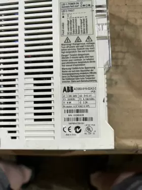 Acs550-01n-02a2-2 Abb Acs50-01n-02a2-2 Ac Drive Used #2