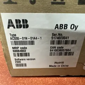 Acs55-01n-01a4-2-u Abb Acs5501n01a42u Ac Drive 0.18kw/ 0.25hp 0-250hz 240vac 1ph To 3ph