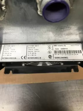 Acs60100116000b1200901 Abb Drive 10hp 3ph 600vac 60hz Used #3