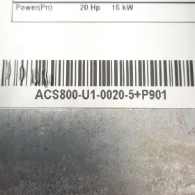 Acs800-u1-0020-5 Abb P901 Ac Drive 3ph 380-500vac 48-63hz In 500vac 300hz Out #2