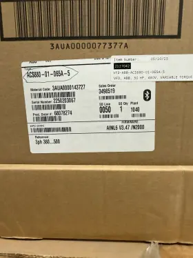 Acs880-01-065a-5 Abb Vfd 50 Hp 480v Variable Torque Wall Mount