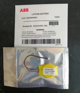 1sap180300r0001 Abb Ta521/ 1pc- Ta521 Lithium Button Cell Set For Ac500 1sap180300r0001- New