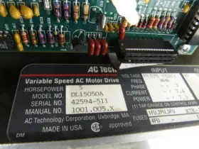 Dl15050a Ac Tech Motor Drive As Is