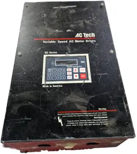 Q24015kc Ac Tech Variable Speed Moror Drive Qc Series 460v Ph3 Hp15 Untested