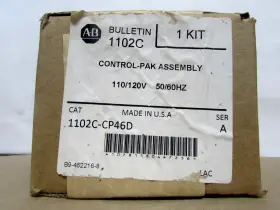1102c-cp46d Allen-bradley Control-pack Assembly 110/120v New Never Opened