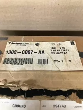 1302-c007-aa Allen-bradley Drive 7.5hp 575vac 3ph 60hz Ac #2