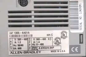 1305-ba01a Allen-bradley Ac Drive 1305 Series C With 1201-ha2 -used-30 Day Wty B3 #2