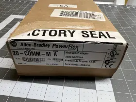 20-comm-m Allen-bradley Series A V 2.001 Powerflex Modbus Tcp Adapter