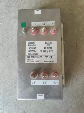 2090-uxlf-350 Allen-bradley Rockwell Automation Ser A Rfi Filter Bulletin 2090