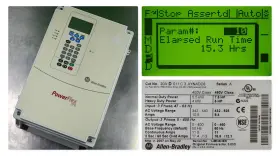 20ad011c3aynadc0 Allen-bradley Low Hours Series A 7.5 Hp Powerflex 70 Frn 3.003