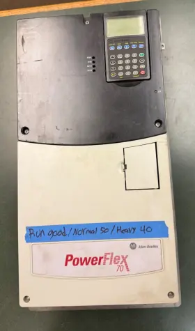 20ad065a3aynaec0 Allen-bradley Powerflex 70 Ser A 50hp/40hp 480v Class