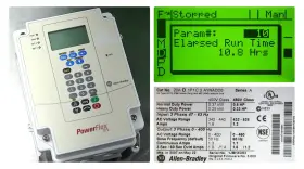 20ad1p1c3aynadc0 Allen-bradley Low Hours Series A Powerflex 70 0.5 Hp Frn 3.003