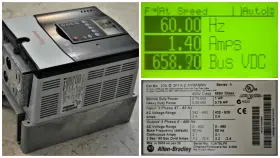 20ad2p1a2aynannn Allen-bradley Powerflex 70 1 Hp 480vac Frn 2.005 Tested Good