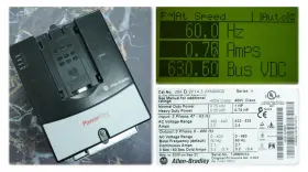 20ad2p1a3aynang0 Allen-bradley Powerflex 70 1hp 480vac Frn 3.003 Tested
