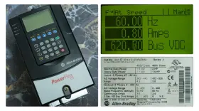 20ad3p4a3ayyndnn Allen-bradley Low Hours Powerflex 70 2 Hp 480 Vac Frn 2.008