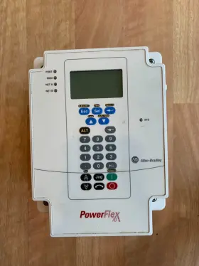 20ad3p4c3aynndg0 Allen-bradley Ab Series A Powerflex 70 Ac Drive 2.0hp With Safe-off And Dnet