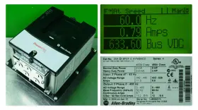 20ad8p0f0aynnnc0 Allen-bradley Powerflex 70 5hp 480v Frn 2.003 Tested Good