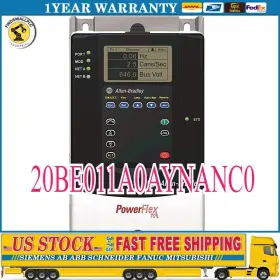 20be011a0aynanc0 Allen-bradley Powerflex700 Ac Drive 600vac 10hp Us Free Tax