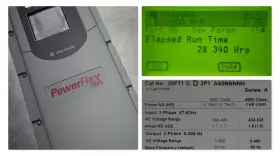 Allen-bradley 20f11g2p1aa0nnnnn Low Hours Allen-bradley Powerflex 753 1 Hp Ser. A Frn 12.001