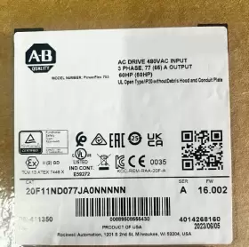 20f11nd077ja0nnnnn Allen-bradley New Powerflex 753 77a Ac Drive Original Box