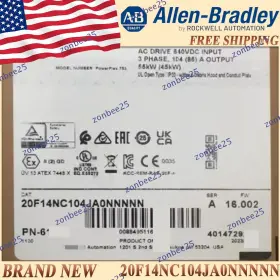 20f14nc104ja0nnnnn Allen-bradley New Powerflex Air Cooled 753 Ac Drive Free Ship