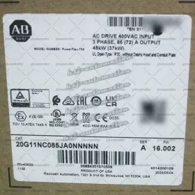 20g11nc085ja0nnnnn Allen-bradley New Powerflex 755 Ac Drive Air Cooled
