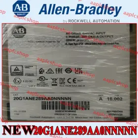 20g1ane289aa0nnnnn Allen-bradley New Sealed Powerflex Air Cooled 755 Ac Drive Ab