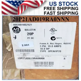 20p21ad019ra0nnn Allen-bradley 1pc Brandnew Powerflex 19 Amp 10 Hp Dc Drive 3 Ph