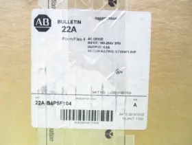22a-b4p5f104 Allen-bradley New Free Shipping In Box Factory Sealed Plc