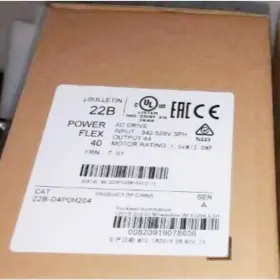 22b-d4p0h204 Allen-bradley Ab Powerflex 40- 1.5 Kw 2 Hp Ac Drive Spot Goods