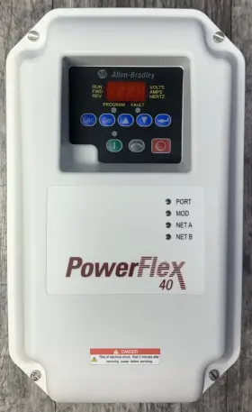 22b-d6p0c104 Allen-bradley Ser. A 2.2kw/3hp Powerflex 40 Ac Drive #2