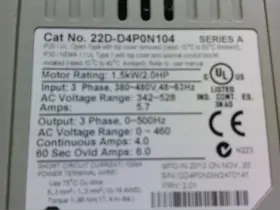 22d-d4pon104 Allen-bradley Power Flex 40 #3