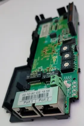 25-comm-e2p Allen-bradley Ethernet/ip 2-port Comm Board With Pf523 Header