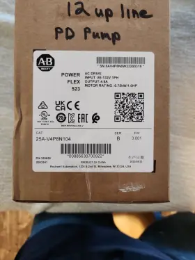 25a-v4p8n104 Allen-bradley Powerflex 523 Ac Drive