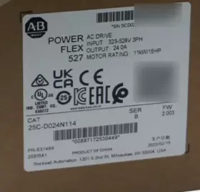 25c-d024n114 Allen-bradley New Powerflex Drive