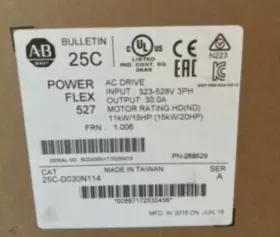 25c-d030n114 Allen-bradley New Genuine In Box Powerflex Drive Free Shipping