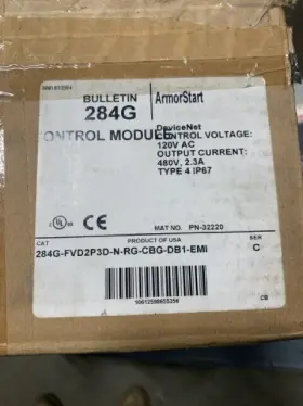 284g-fvd2p3d-n-rg-cbg-db1-emi Allen Bradley 284gfvd2p3dnrgcbgdb1emi Control Module Armo - New In Box #2