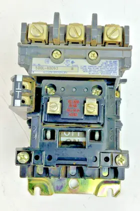 500l-a0d93 Allen-bradley Starterser.b With 595-a Cb236