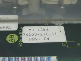 74103-216-51 Allen-bradley Drive Inverter Snubber Circuit Board Rev. 04 Used #3