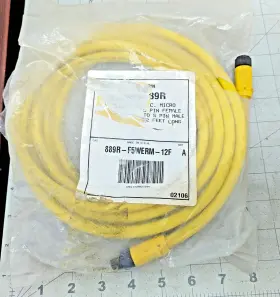 889r-f5werm-12f Allen-bradley Ser A Ac Micro Double-ended Patchcord A4b3