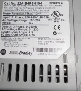B4p5n104 Allen-bradley Series A #2