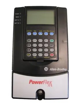 Allen-bradley D2p1a0aynnnc0 Allen-bradley 20a Ser A 1 Hp Powerflex 70 Ac Drive Clean P23