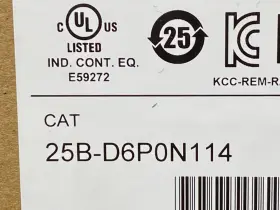 25b-d6p0n114 Allen-bradley Iillc-004623 2022 Surplus Sealed Powerflex 525 Ac Drive 3 Hp 480v #2