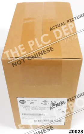 Allen Bradley / Rockwell Automation 25-pm1-d010-dsfjnsdfgqwbmbdf Sealed 25-pm1-d010 Powerflex 520 Ac Drive Real Us Seller #0028