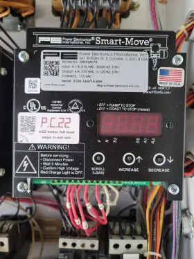 Msm4a57r Amp Power Electronics Vfd Micro-speed Smart-move 4 3 Hp 575v