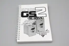 Gs2-m Automation Direct Gs2 Series Ac Drive User Manual Spiral Bound Vintage Htf