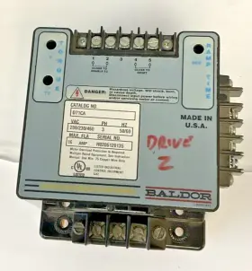D71ca Baldor Ac Drive 16a 3ph 50/60hz 208/230/460vac